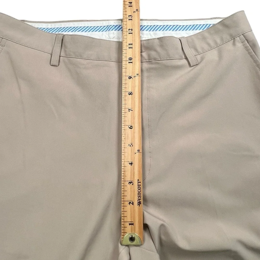 FootJoy Mens 35X31 Beige Straight Leg Performance Pants Golf READ